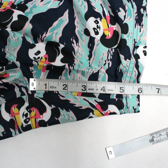 Men's No Boundaries 3XL 48-50 Above The Knee Panda Graphic Swim Shorts - Picture 9 of 14